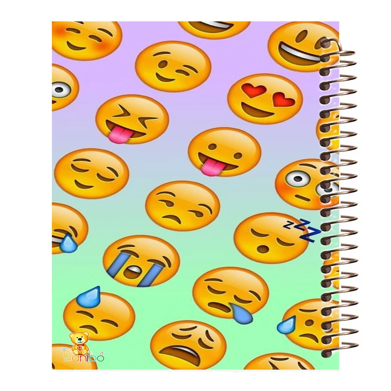 دفتر نقاشی 50 برگ بانیبو مدل ایموجی  کد 213