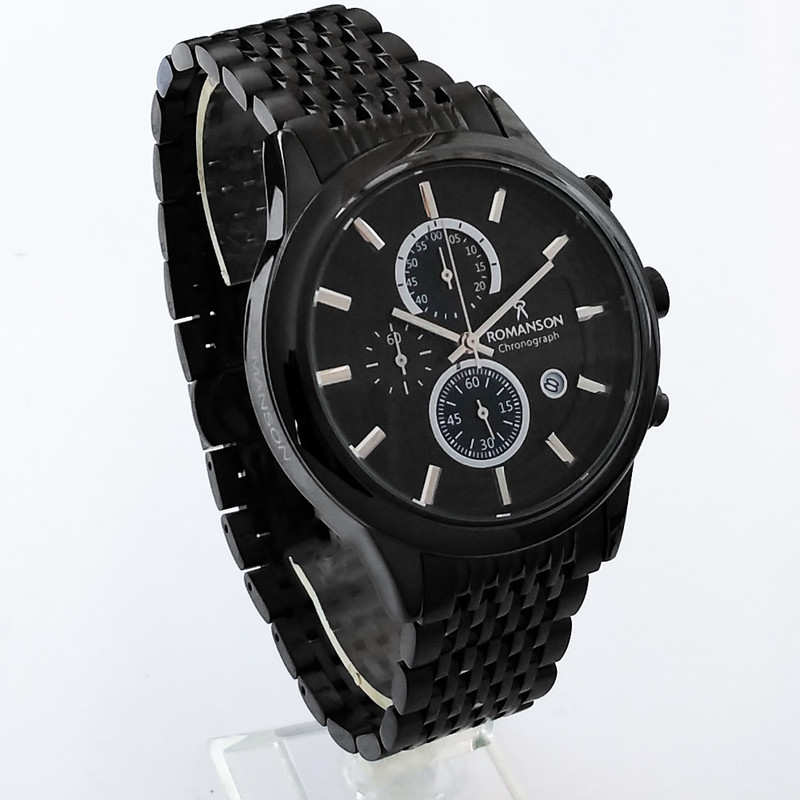 ساعت مچی عقربهای مردانه رومانسون مدل بندفلزی سه موتور فعال کد R 750 ساعت مچی عقربهای مردانه رومانسون مدل بندفلزی سه موتور فعال کد R 750