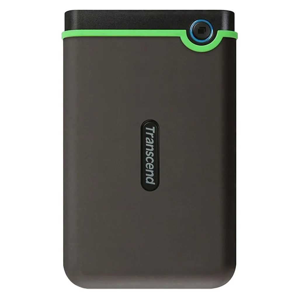 هارد اکسترنال ترنسند مدل StoreJet 25M3 ظرفیت دو ترابایت دارای رابط USB Type-A 2.0