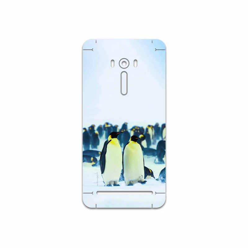 برچسب پوششی ماهوت مدل Penguin مناسب برای گوشی موبایل ایسوس ZenFone Selfie