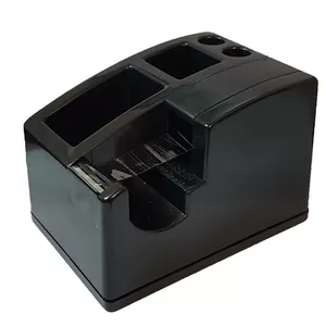 Officemate Heavy Duty Weighted 2-in-1 Tape Dispenser, Recycled, Black  (96660) 