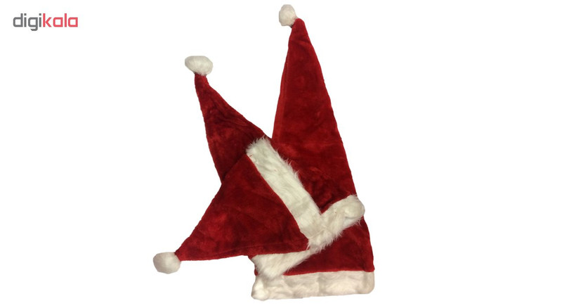 کلاه طرح کریسمس مدل Christmas Hat04 مجموعه 3 عددی