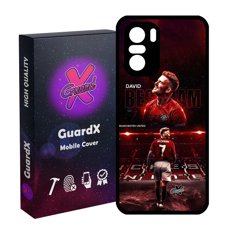 کاور گارد ایکس طرح David Beckham مدل Glass10581 مناسب برای گوشی موبایل شیائومی Poco F3/MI 11X/MI 11X Pro/Redmi K40/K40 Pro