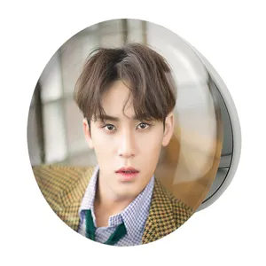 آینه جیبی خندالو طرح مینگیو گروه سونتین Seventeen مدل تاشو کد 21636 