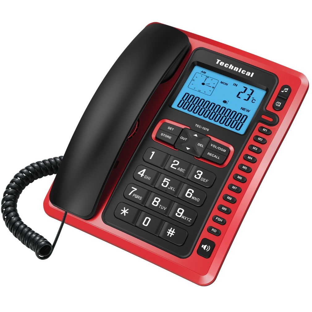 نکته خرید - قیمت روز تلفن تکنیکال مدل TEC-1076 خرید