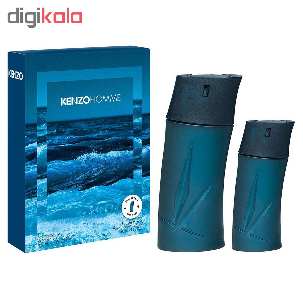 ست ادو تویلت مردانه کنزو مدل Kenzo Homme حجم 100 میلی لیتر