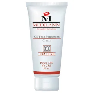 Medilann Tinted  Sunscreen Cream SPF60 For Oily Skin