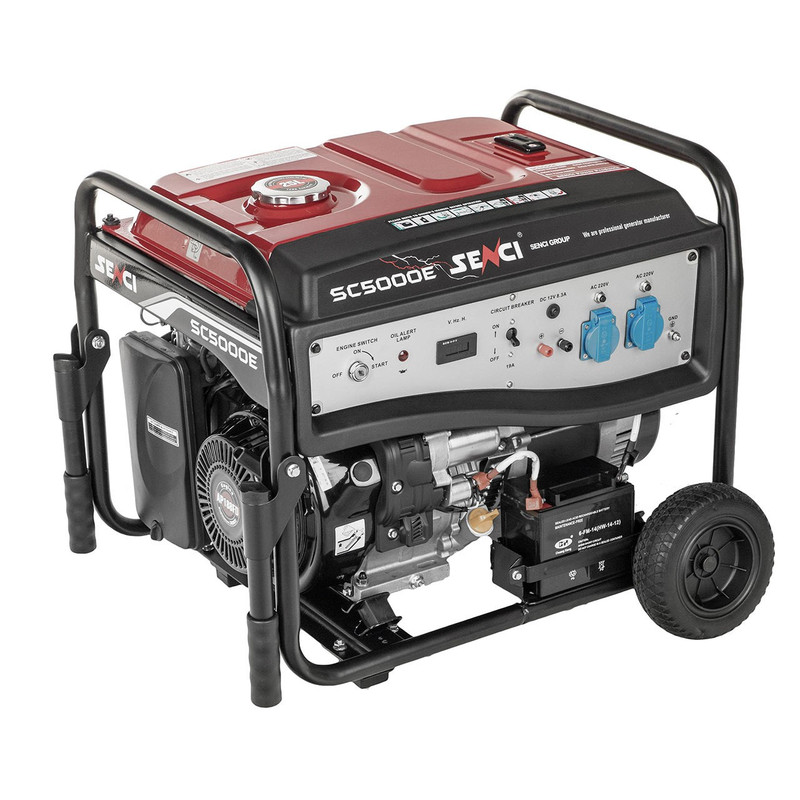 موتور برق بنزینی سنسی مدل SC5000E