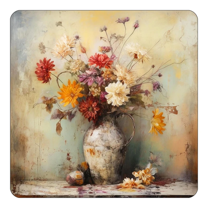 مگنت کاکتی طرح نقاشی رنگ روغن مدل mp72630