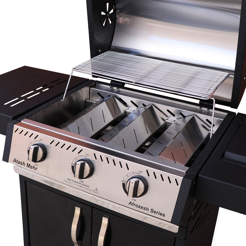 باربیکیو آتش‌ مهر مدل گازی افروزش کد 103-60
