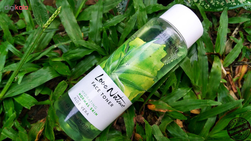 تونر صورت اوریفلیم مدل Love Nature حجم 150 میلی لیتر