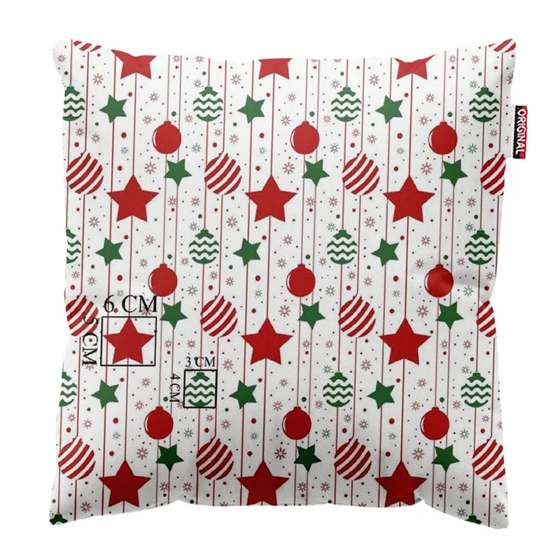  کوسن پاد آفرین طرح ستاره سایز 30*30 سانتی متر کد 1076