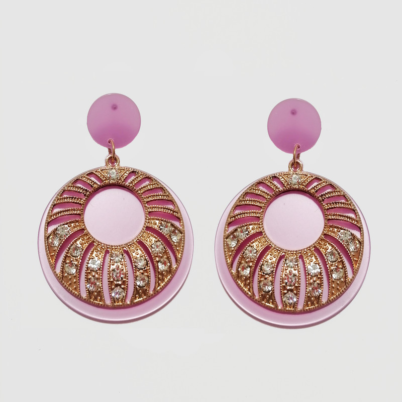 گوشواره دخترانه مدل میخی گرد گوشواره دخترانه مدل میخی گرد