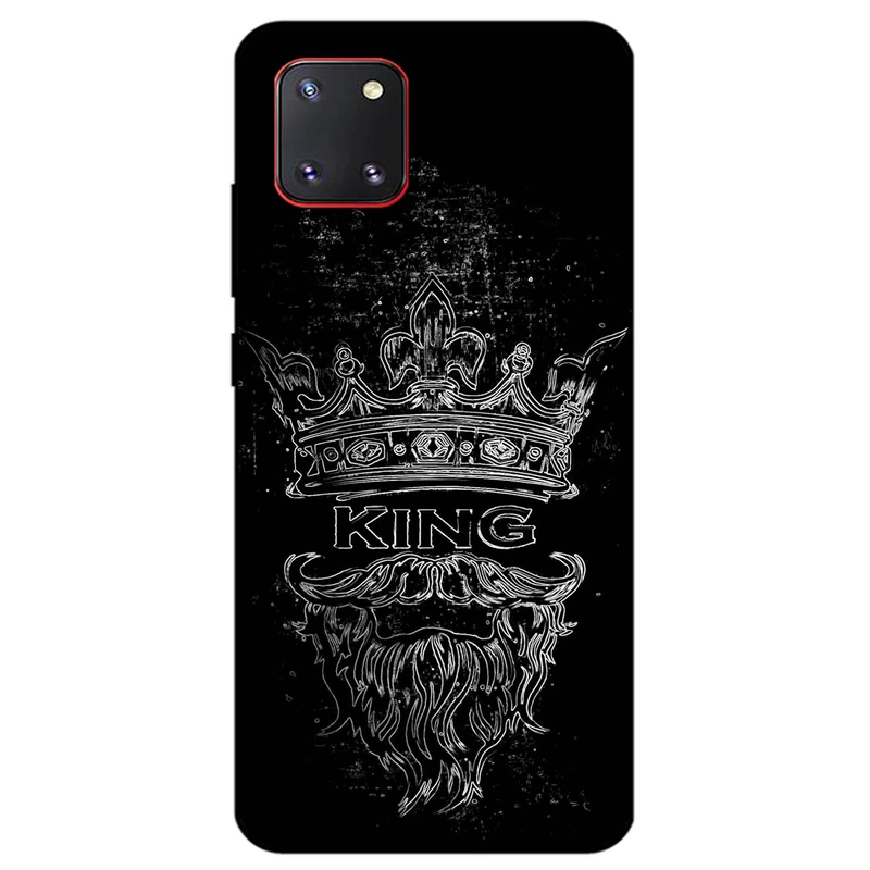 کاور مگافون طرح پادشاه مدل 1896 مناسب برای گوشی موبایل سامسونگ Galaxy Note 10 Lite          