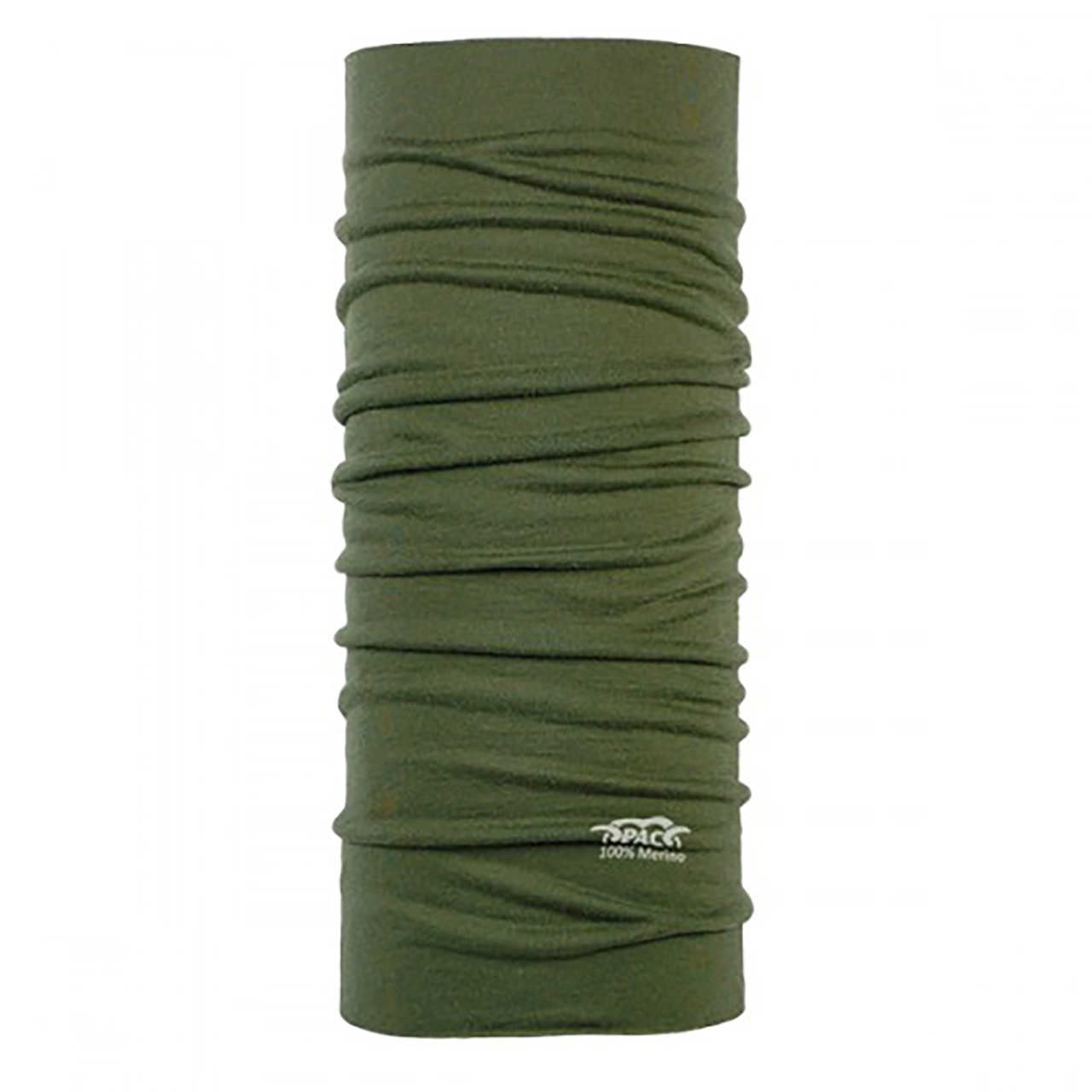 دستمال سر و گردن پک مدل Merino Wool Olive