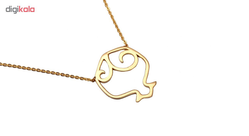 گردنبند طلا 18 عیار کد N148