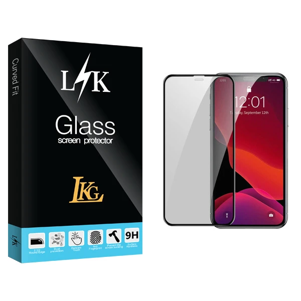محافظ صفحه نمایش سرامیکی ال کا جی مدل LK Glass مناسب برای گوشی موبایل اپل iPhone 12 Pro Max