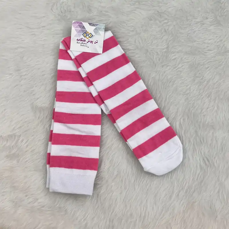 جوراب ساق بلند زنانه تن پوش هنگامه مدل بالا زانو رینگی کد PI-011