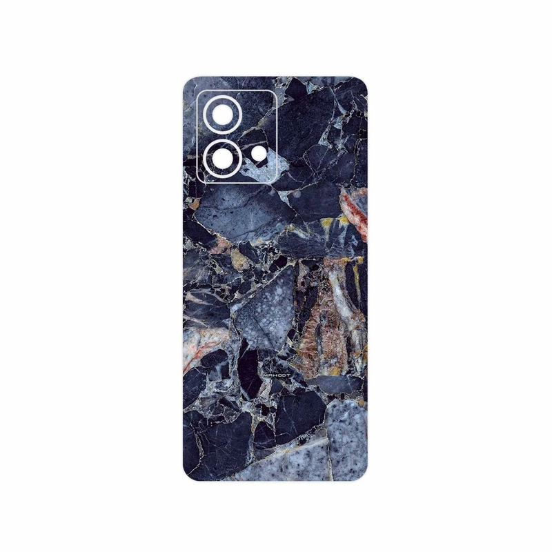برچسب پوششی ماهوت مدل Broken black marble مناسب برای گوشی موبایل موتورولا Moto G84