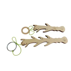 بازی چوبی پرتاب حلقه مدل شاخکی بلند و کوتاه کد PH-01