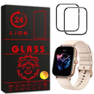 محافظ صفحه نمایش لاین مدل RT007 مناسب برای ساعت هوشمند شیائومی Amazfit GTS 3 بسته دو عددی