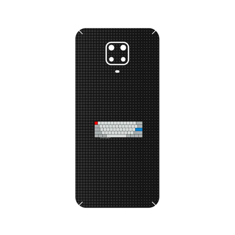 برچسب پوششی ماهوت مدل Minimal Keyboard Icon مناسب برای گوشی موبایل شیائومی Redmi Note 9 Pro