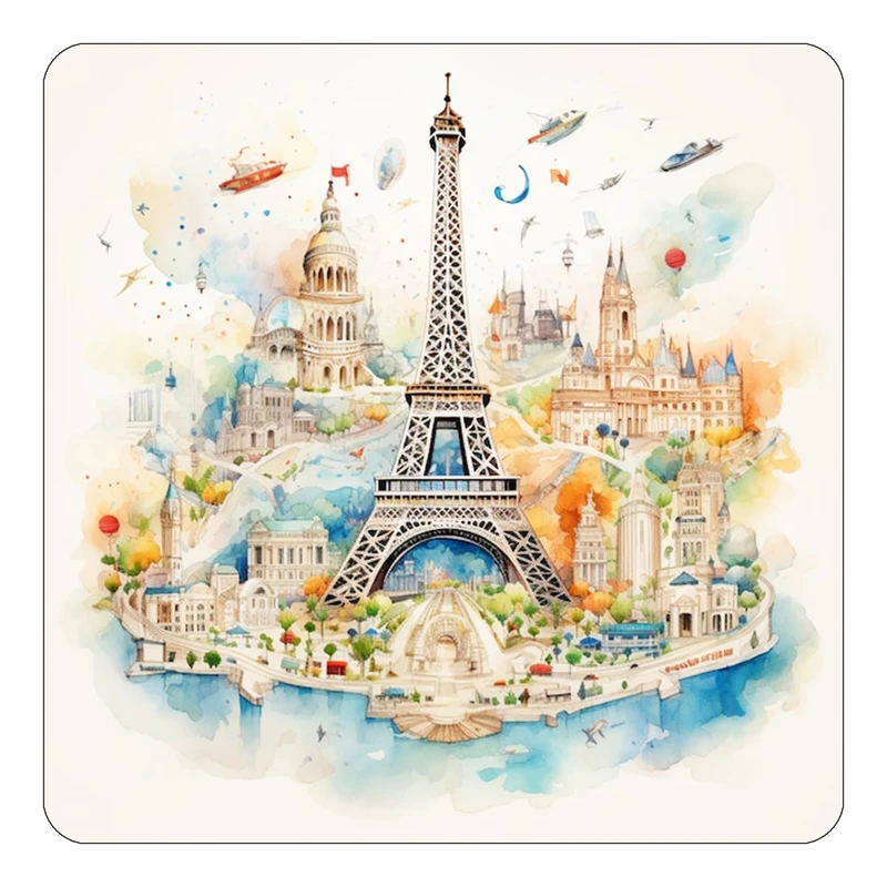 مگنت کاکتی طرح پاریس Paris مدل mp59848