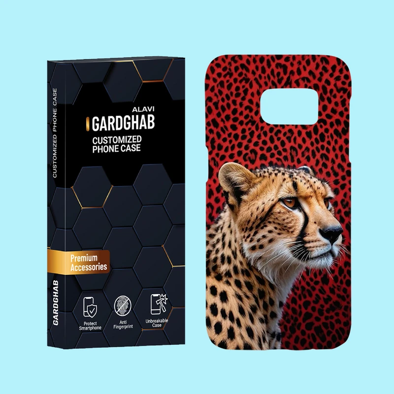 کاور گارد قاب علوی مدل حیوانات مناسب برای گوشی موبایل سامسونگ Galaxy S7