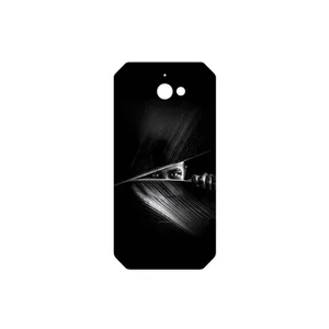 MAHOOT Black Portrait Cover Sticker for CAT S50