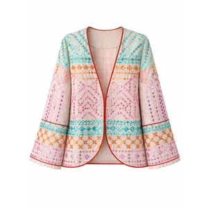 کت رسمی زنانه مدل آیینه دوز