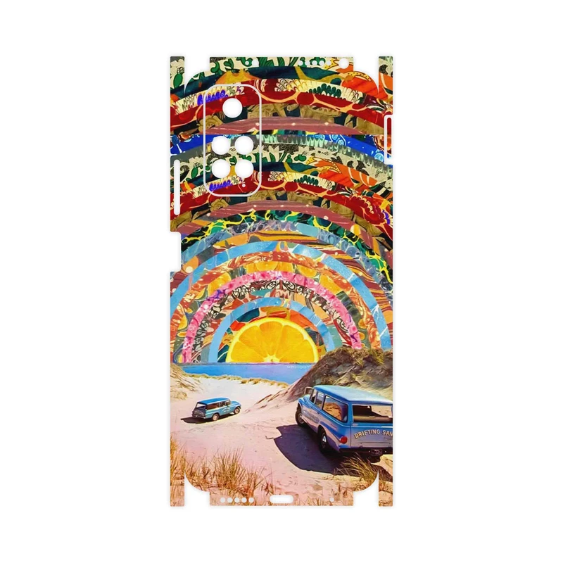 برچسب پوششی ماهوت مدل Collage of Orange Sky-FullSkin مناسب برای گوشی موبایل شیائومی Redmi Note 11