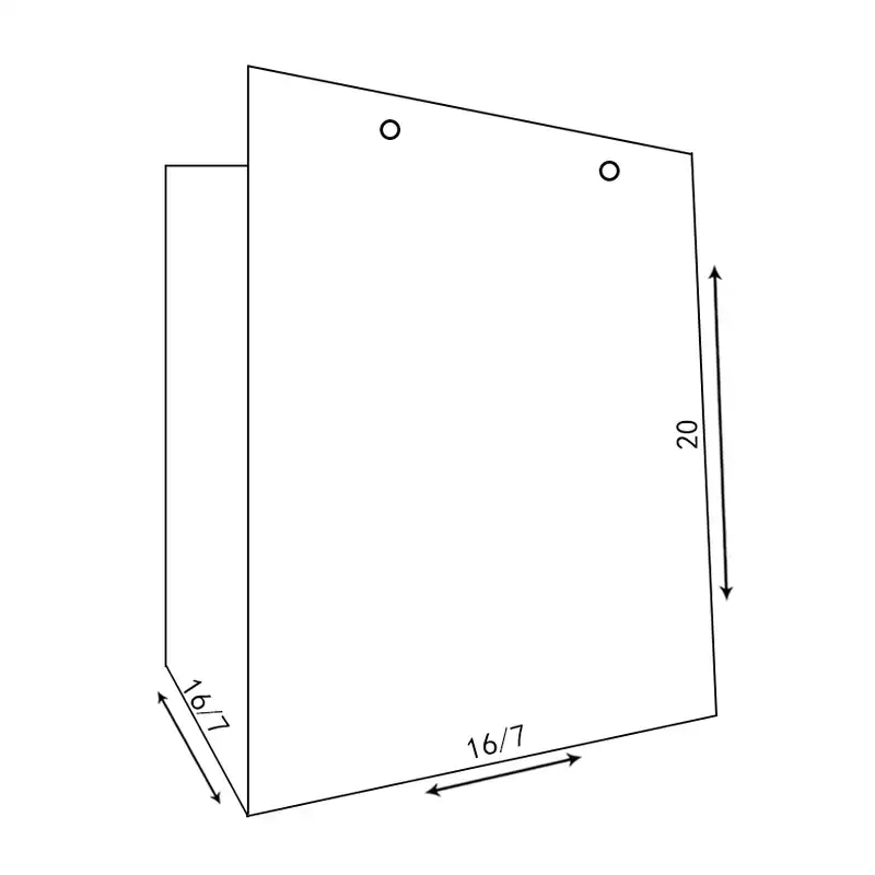 پاکت هدیه کد 1053 بسته 2 عددی
