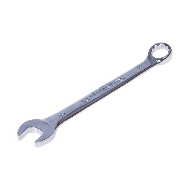 آچار یک سر تخت یک سر رینگی بی اس مدل AB- 3066 سایز 19 آچار یک سر تخت یک سر رینگی بی اس مدل AB- 3066 سایز 19