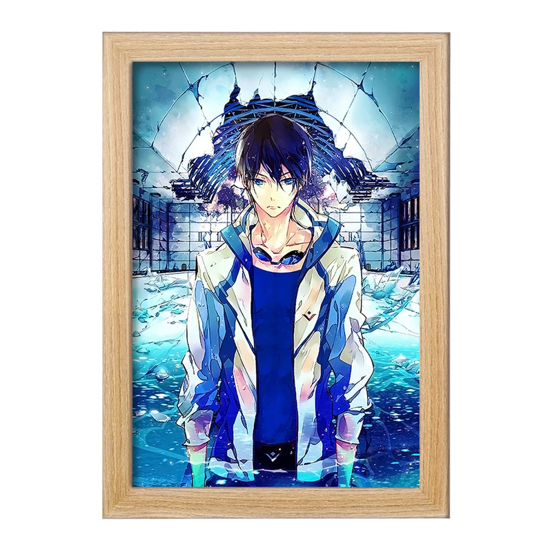 تابلو خندالو مدل هاروکا انیمه فری تیل Fairy Tail  کد 15619