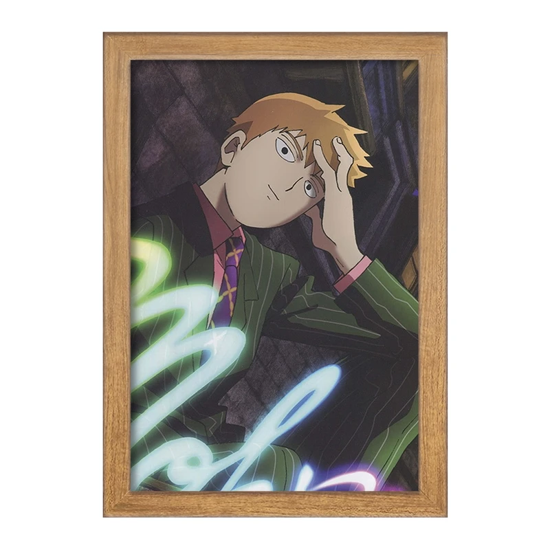 تابلو خندالو مدل اراتاکا انیمه موب سایکو Mob Psycho 100 کد 24459