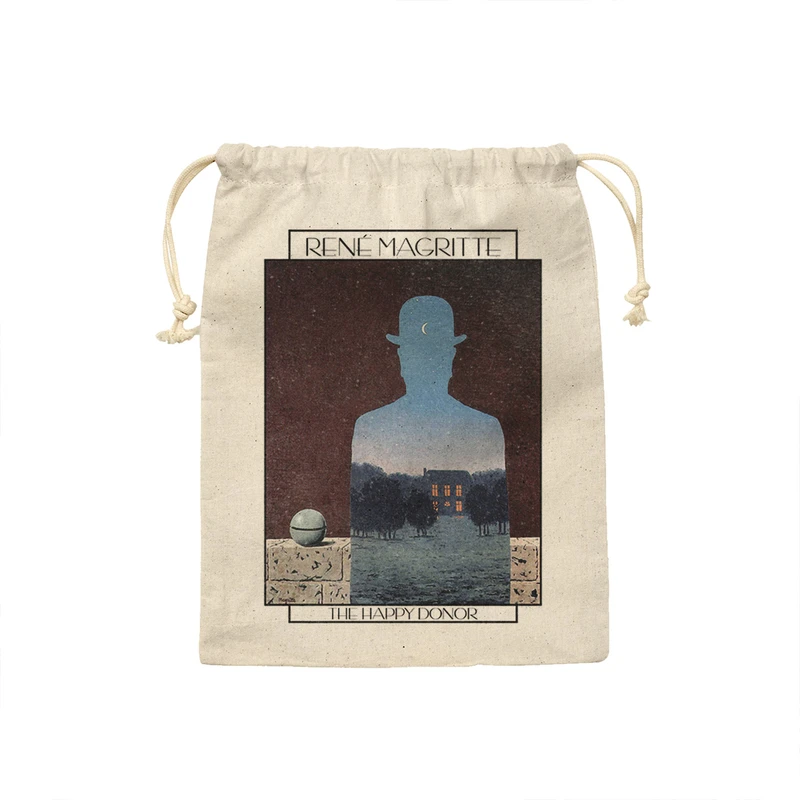 کیسه نان و سبزی ترمه طراحان ایده مدل اهدا کننده خوشحال از ماگریت کد art0468 - M