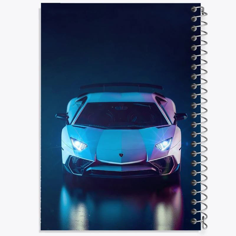 دفتر نقاشی 50 برگ خندالو طرح ماشین اسپرت کد F1905