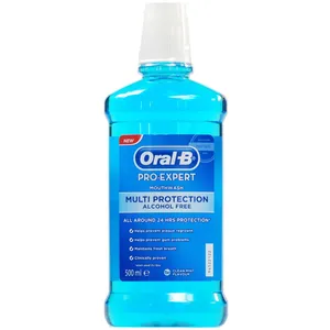 دهان شویه اورال-بی مدل Multi Protection حجم 500 میلی لیتر