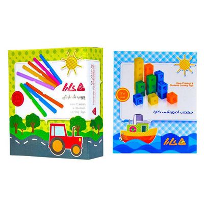 نقد و بررسی بازی آموزشی کارا مدل چوب خط و چینه کد z3 بسته2 عددی توسط خریداران