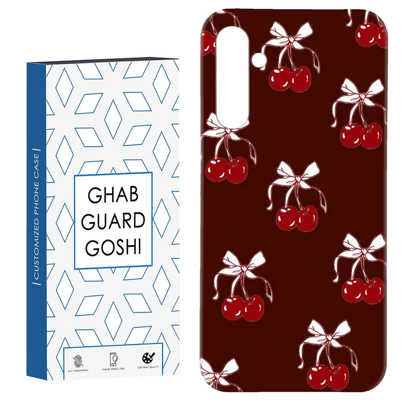 کاور قاب گارد گوشی طرح پاپیون و گیلاس کد Dimo-948 مناسب برای گوشی موبایل سامسونگ Galaxy S23 Fe