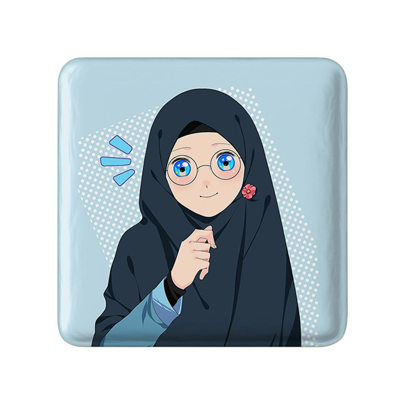 مگنت خندالو مدل دخترانه باحجاب کد 26026