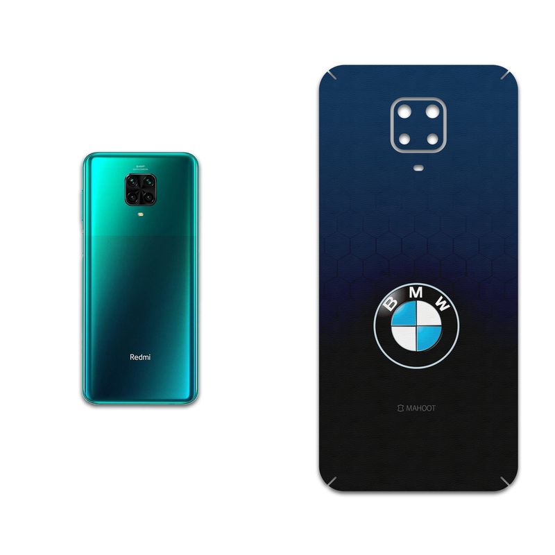 برچسب پوششی ماهوت مدل BMW مناسب برای گوشی موبایل شیائومی Redmi Note 9 Pro