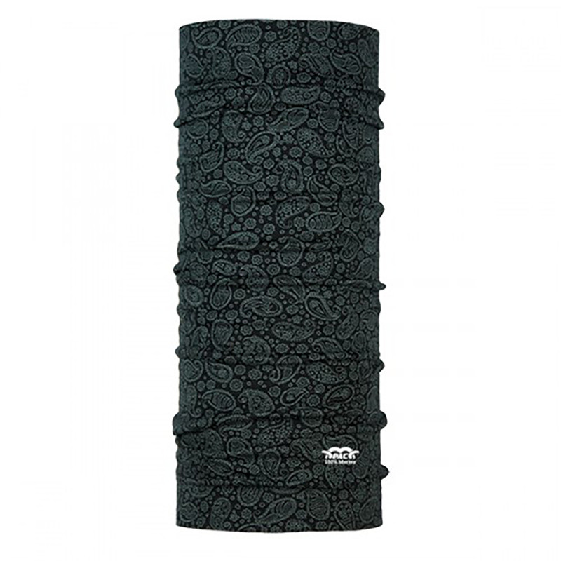 دستمال سر و گردن پک مدل Merino Wool Paisely Black