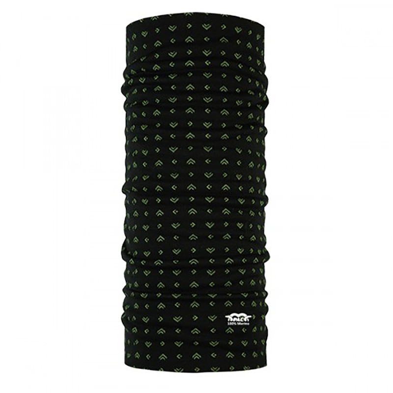 دستمال سر و گردن پک مدل Merino Wool Arrow Black