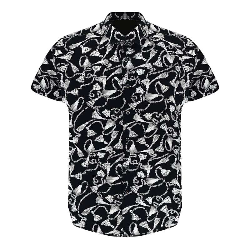 پیراهن آستین کوتاه مردانه مدل M2446