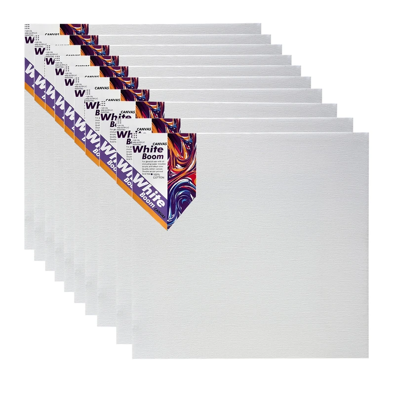 بوم نقاشی مدل مربع سایز 10*10 مجموعه 10عددی