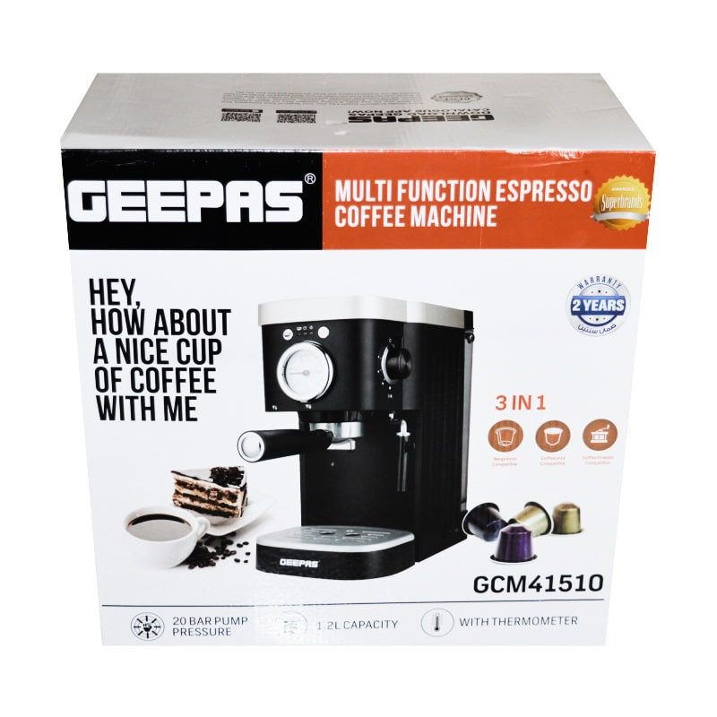 اسپرسو ساز جی پاس مدل GCM41510 اسپرسو ساز جی پاس مدل GCM41510