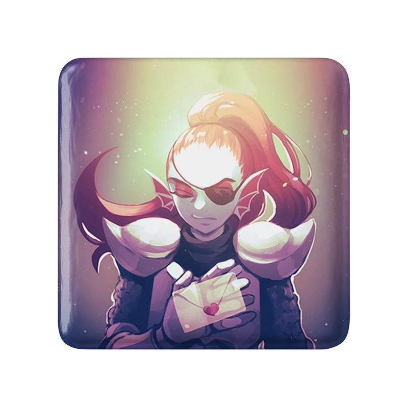 مگنت خندالو طرح بازی آندرتیل (Undertale) مدل مربعی کد 31733