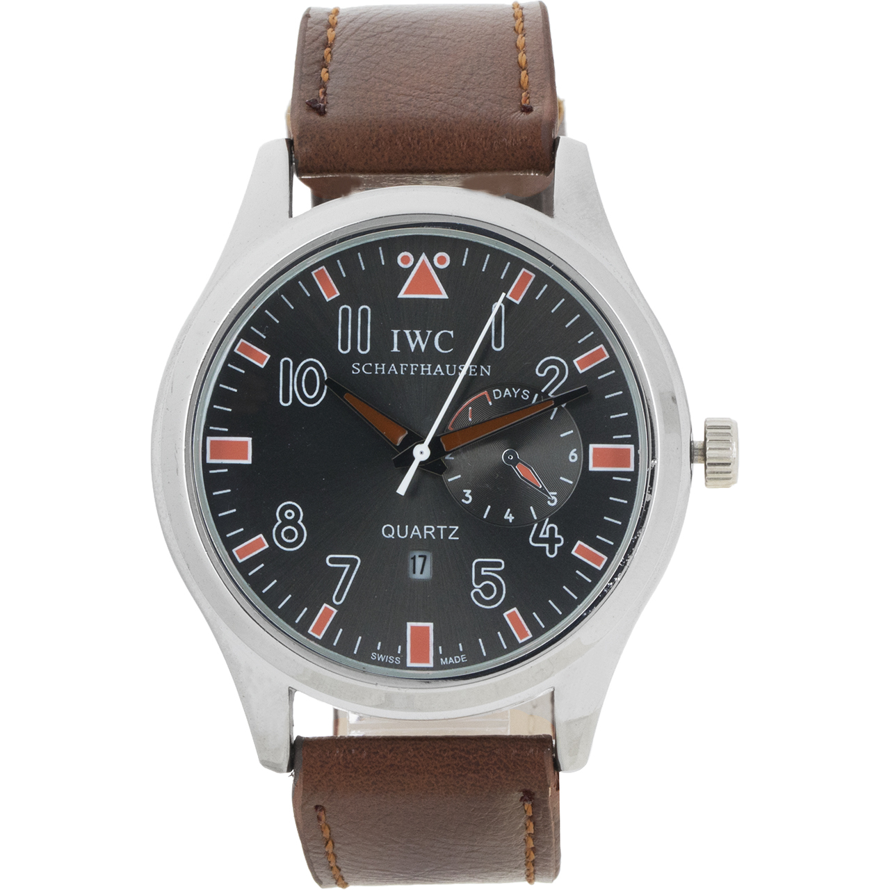 ساعت شاف هاووسن مدل Iwc-light brown ساعت شاف هاووسن مدل Iwc-light brown