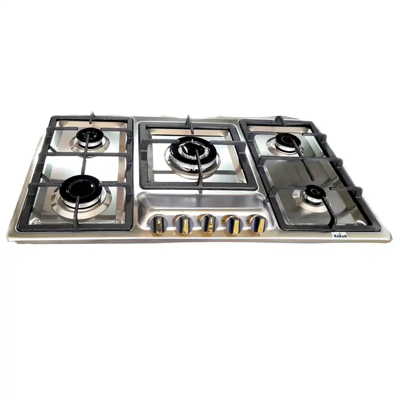 اجاق گاز 5 شعله هاکان مدل اپکس کوهان دار